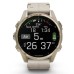 Смарт-часы Garmin fenix 8 43mm, AMOLED, Saph, SftGldSS/FogGryLeatherBnd, Excl, GPS (010-02903-40)