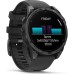 Смарт-часы Garmin fenix 8 47mm, AMOLED, Glass/SS, SlateGray Steel/Black, BlkBnd, GPS (010-02904-00)