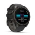 Смарт-часы Garmin fenix 8 47mm, AMOLED, Saph, CrbnGryTi/Blk, Blk/PebbleGryBnd, GPS (010-02904-21)
