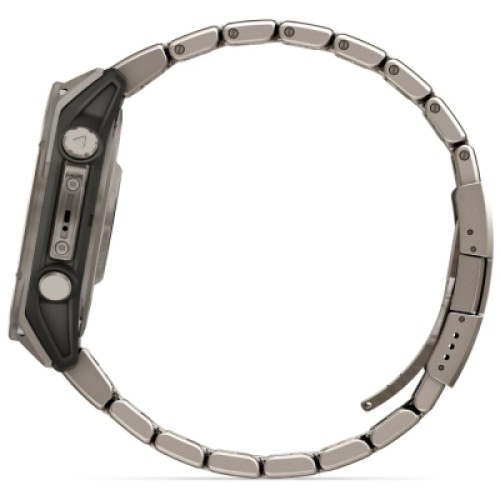 Смарт-часы Garmin fenix 8 47mm, AMOLED, Saph, Ti/Bare/Graphite w/TiBand,Excl, GPS (010-02904-40)