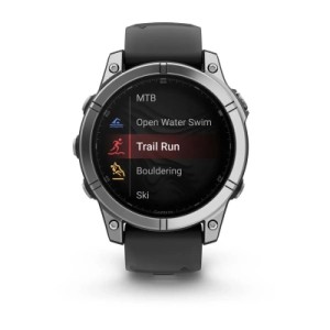 Смарт-часы Garmin fenix E, 47mm, Stainless Steel/Black, GPS (010-03025-00)