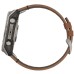 Смарт-часы Garmin fenix 8 51mm,AMOLED,Sapphire, Bare Ti, Blk/Chsnt Lthr (010-02905-40)