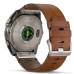 Смарт-часы Garmin fenix 8 51mm,AMOLED,Sapphire, Bare Ti, Blk/Chsnt Lthr (010-02905-40)