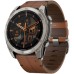 Смарт-часы Garmin fenix 8 51mm,AMOLED,Sapphire, Bare Ti, Blk/Chsnt Lthr (010-02905-40)