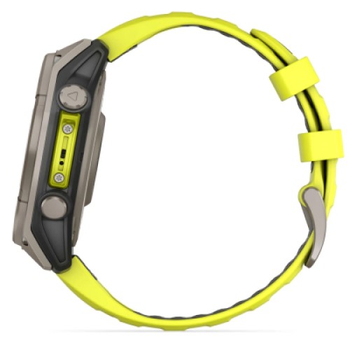 Смарт-часы Garmin fenix 8 47mm,Saph Solar, BareTi/Graphite,AmpYe/GrphBnd (010-02906-21)