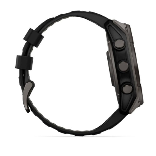 Смарт-часы Garmin fenix 8 51mm,Saph Solar,CrbnGry Ti/Blk,Blk/PblGryBnd (010-02907-11)
