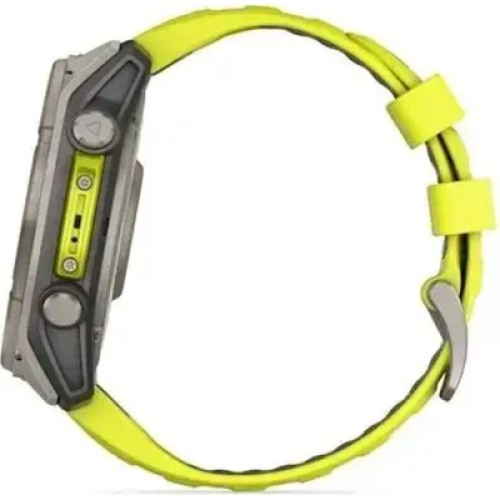 Смарт-часы Garmin fenix 8 51mm,Saph Solar, BareTi/Graphite,AmpYe/GrphBnd (010-02907-21)