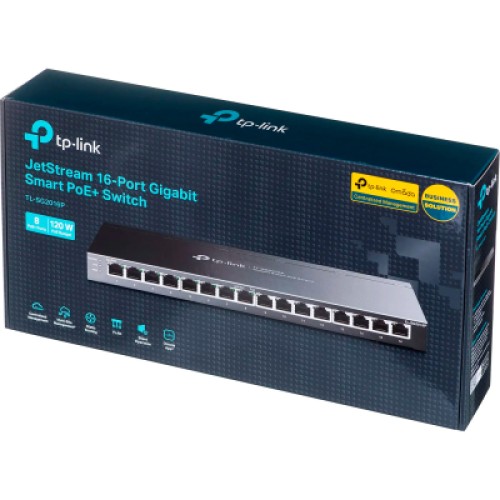 Коммутатор сетевой TP-Link SG2016P