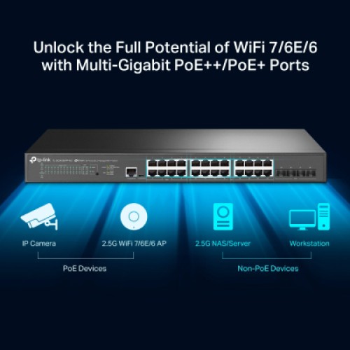 Коммутатор сетевой TP-Link SG3428XPP-M2
