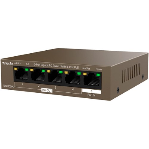 Коммутатор сетевой Tenda TEG1105PD
