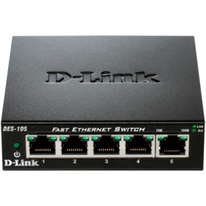 Коммутатор сетевой D-Link DES-105