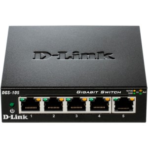 Коммутатор сетевой D-Link DGS-105