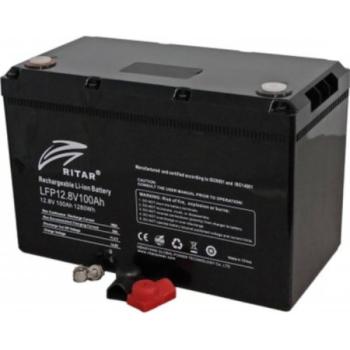 Батарея LiFePo4 Ritar 12V-100Ah (LFP12.8V100Ah G1)