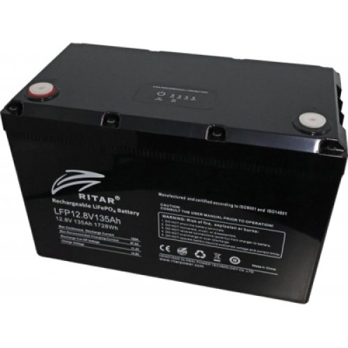 Батарея LiFePo4 Ritar 12V-135Ah (LFP12.8V135Ah G2)