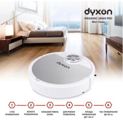 Пылесос DYXON MEGAVAC 3000S PRO Wet Clean (DXNVCMGVC3000SWSL)