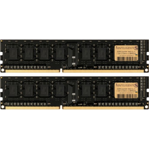 Модуль памяти для компьютера DDR3L 8GB (2x4GB) 1600 MHz INTELIGENTES (IU3BFB2/8)