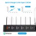 Зарядное устройство Choetech 6xUSB 68W Charing Station (6хUSB-A) 2xMicroUSB 2xLighting 2xUCB-C (Q3008-EU-BK)