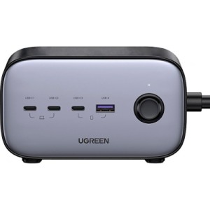 Зарядное устройство Ugreen 4xUSB 100W Nexode Pro (3хUSB-C+USB-A+2хSchuko) CD270 (60167)