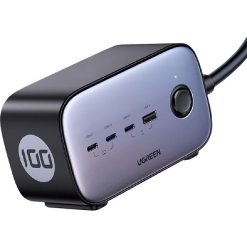 Зарядное устройство Ugreen 4xUSB 100W Nexode Pro (3хUSB-C+USB-A+2хSchuko) CD270 (60167)