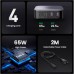 Зарядное устройство Ugreen 4xUSB 65W (2хUSB-C+2xUSB-A) Gan CD327 (90747)