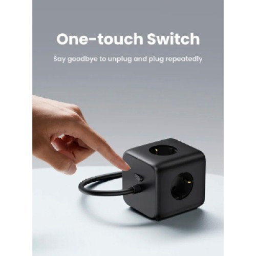 Зарядное устройство Ugreen 4xUSB 65W DigiNest Cube (2хUSB-C+2xUSB-A) CD268 (60113)