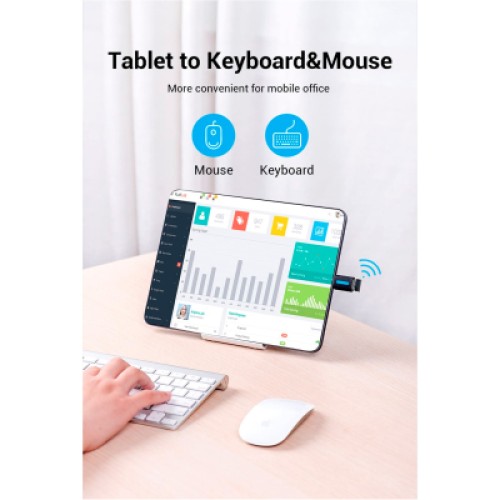 Переходник USB 2.0 Type-C to USB AF (OTG) VENTION (CDTB0)