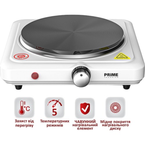 Настольная плита PRIME Technics PEC 1518