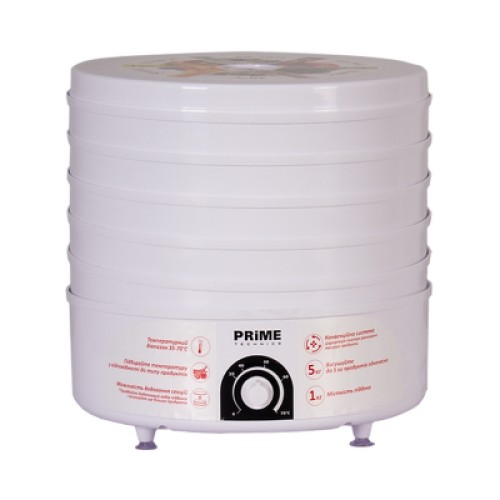 Сушка для овощей и фруктов PRIME Technics PFD 502 W