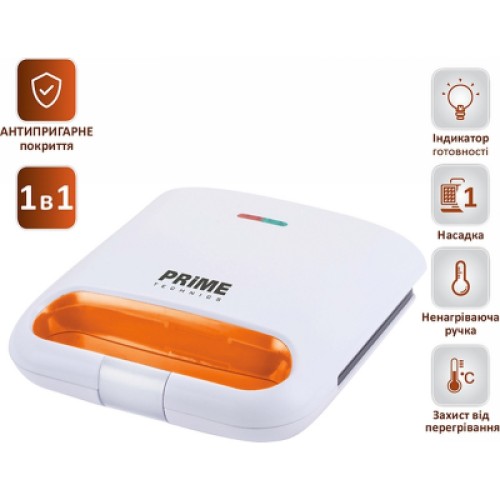 Сэндвичница PRIME Technics PMM 107 W