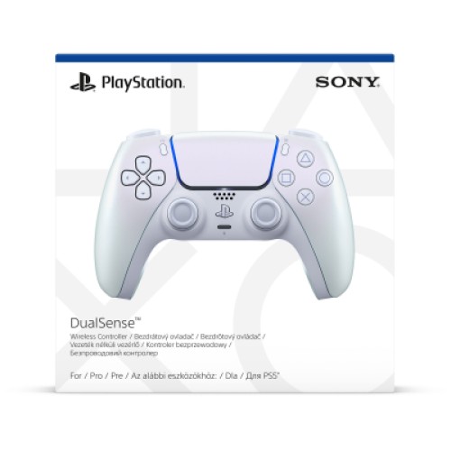 Геймпад Sony Playstation DualSense Bluetooth PS5 Chrome Pearl (1000044446)
