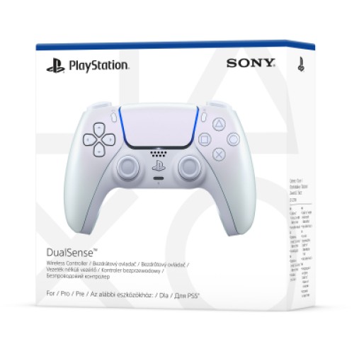 Геймпад Sony Playstation DualSense Bluetooth PS5 Chrome Pearl (1000044446)