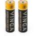 Батарейка AA LR6 Alkaline 2pcs Blister Vinga (VJABAA2)