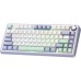 Клавиатура Aula F75 Gasket Greywood V3 switch Hot-Swap PBT Wireless/Bluetooth/USB White (6948391208640)