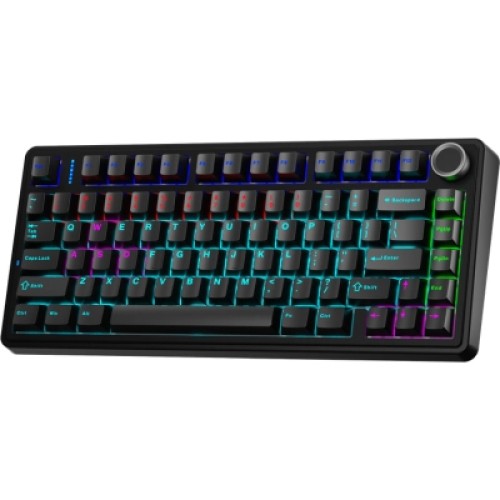 Клавиатура Aula F75 keycap KRGD Blue USB UA Black (6948391202846)