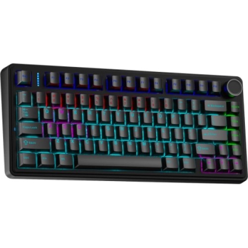 Клавиатура Aula F75 keycap KRGD Blue USB UA Black (6948391202846)