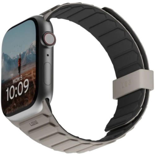 Ремінець до смарт-годинника UAG для Apple Watch Ultra 2/Ultra-49-45-44-42mm, Pathfinder, Black/Titanium (194161114036)