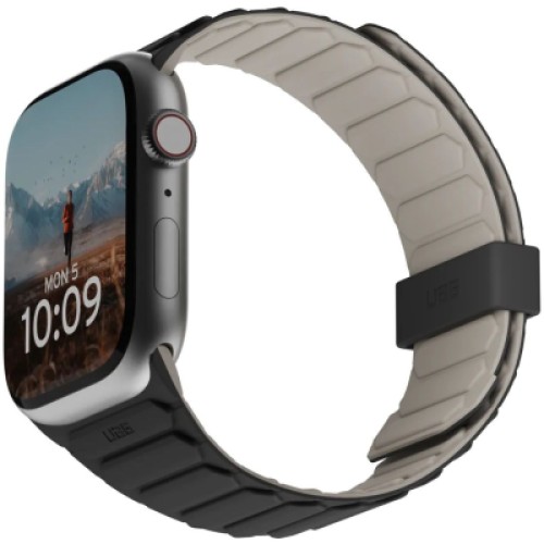 Ремінець до смарт-годинника UAG для Apple Watch Ultra 2/Ultra-49-45-44-42mm, Pathfinder, Black/Titanium (194161114036)