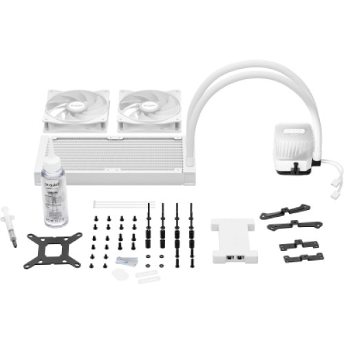 Система жидкостного охлаждения Be quiet! LIGHT LOOP 240mm білий (BW021)
