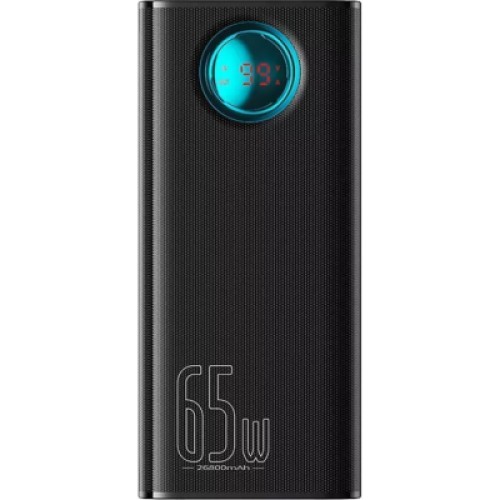 Батарея универсальная Baseus Amblight 26800mAh 65W OE, black (P10022402113-00)