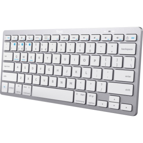 Клавиатура Trust Basics Bluetooth UA White (25486)