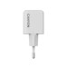 Зарядное устройство Canyon CU20AC GaN 20W 1xPD 1xQC EU White (CNS-CUW20AC)