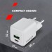 Зарядное устройство Canyon CU20AC GaN 20W 1xPD 1xQC EU White (CNS-CUW20AC)