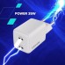 Зарядное устройство Canyon CU35CC GaN 35W 2xPD EU White (CNS-CUW35CC)