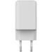 Зарядное устройство Canyon CU45AC GaN 45W 1xPD 1xQC EU White (CNS-CUW45AC)