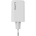 Зарядное устройство Canyon CU65ACC GaN 65W 2xPD 1xQC EU White (CNS-CUW65ACC)