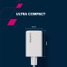 Зарядное устройство Canyon CU65ACC GaN 65W 2xPD 1xQC EU White (CNS-CUW65ACC)
