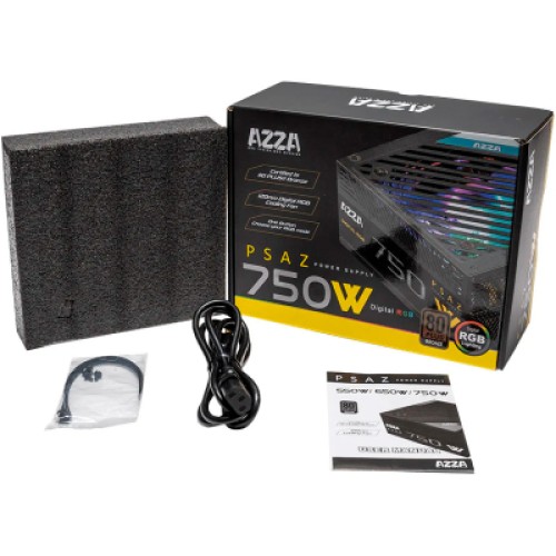 Блок питания Azza 750W (PSAZ-750W ARGB)
