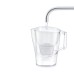 Фильтр-кувшин Brita Aluna Memo MXPro 2.4л (1.4л очищеної води) з фільтр-картриджем, білий (1052801)