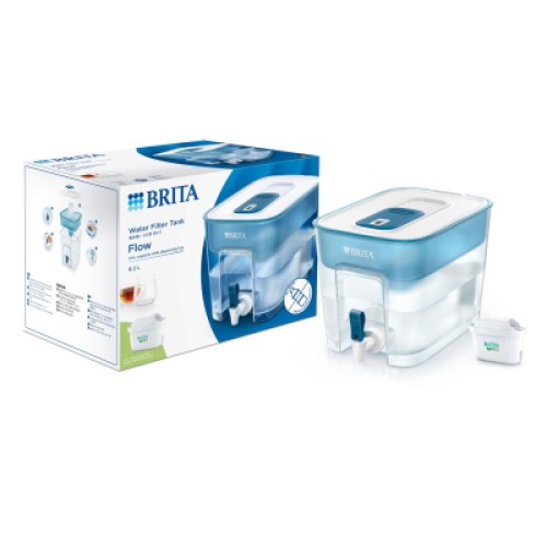 Фильтр-кувшин Brita MXPro 8.2л (5.2л очищеної води) з фільтр-картриджем, синій (1052805)