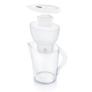 Фильтр-кувшин Brita Marella Memo MXPro 2.4л (1.4л води) з фільтр-картриджем 3шт, білий (1052791)